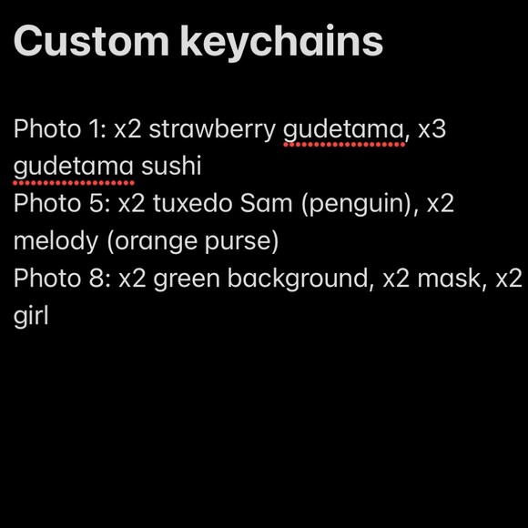 Custom acrylic keychains ❤️ - Picture 11 of 14